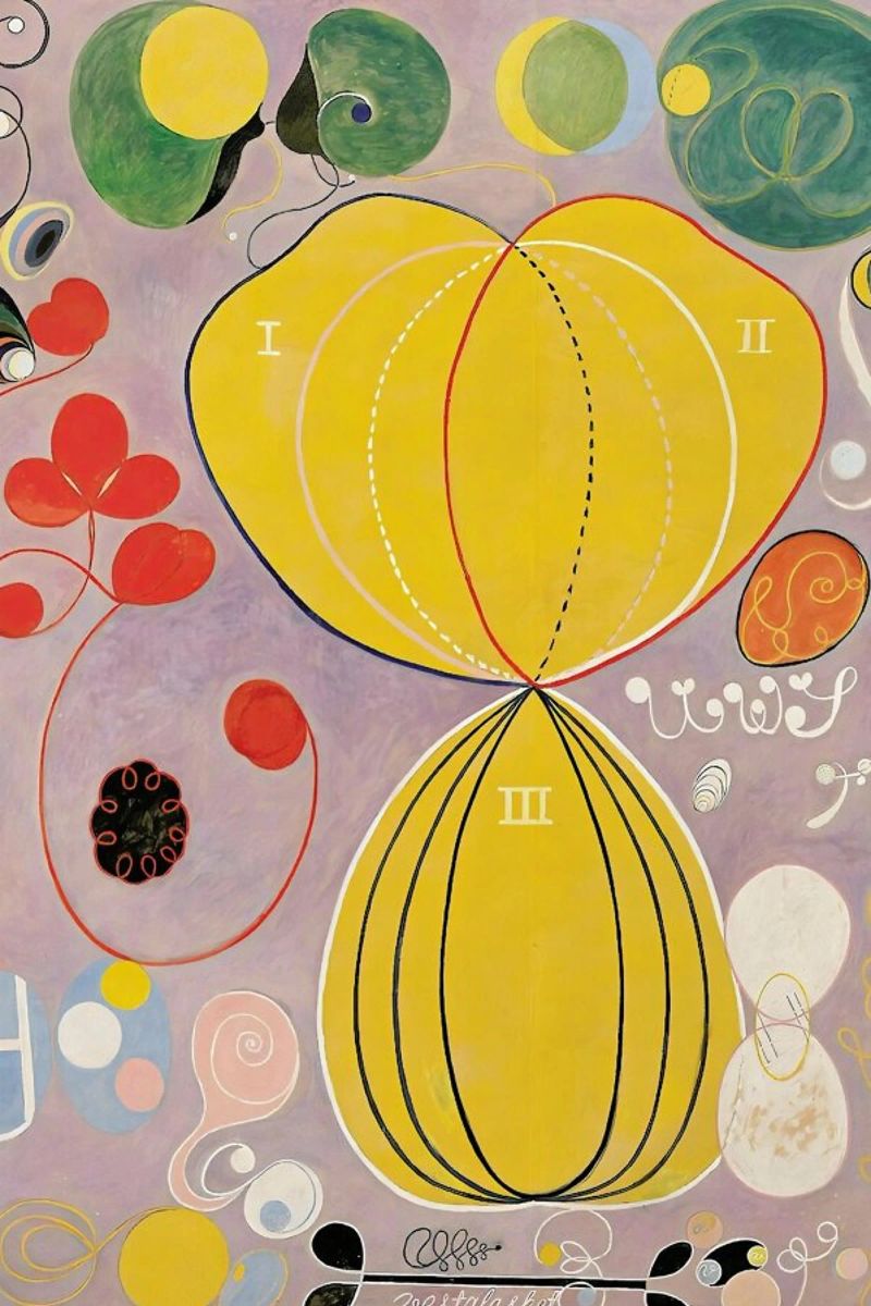 Hilma af Klint - The Ten Largest, No. 7 III poster de Vintage by JUNIQE
