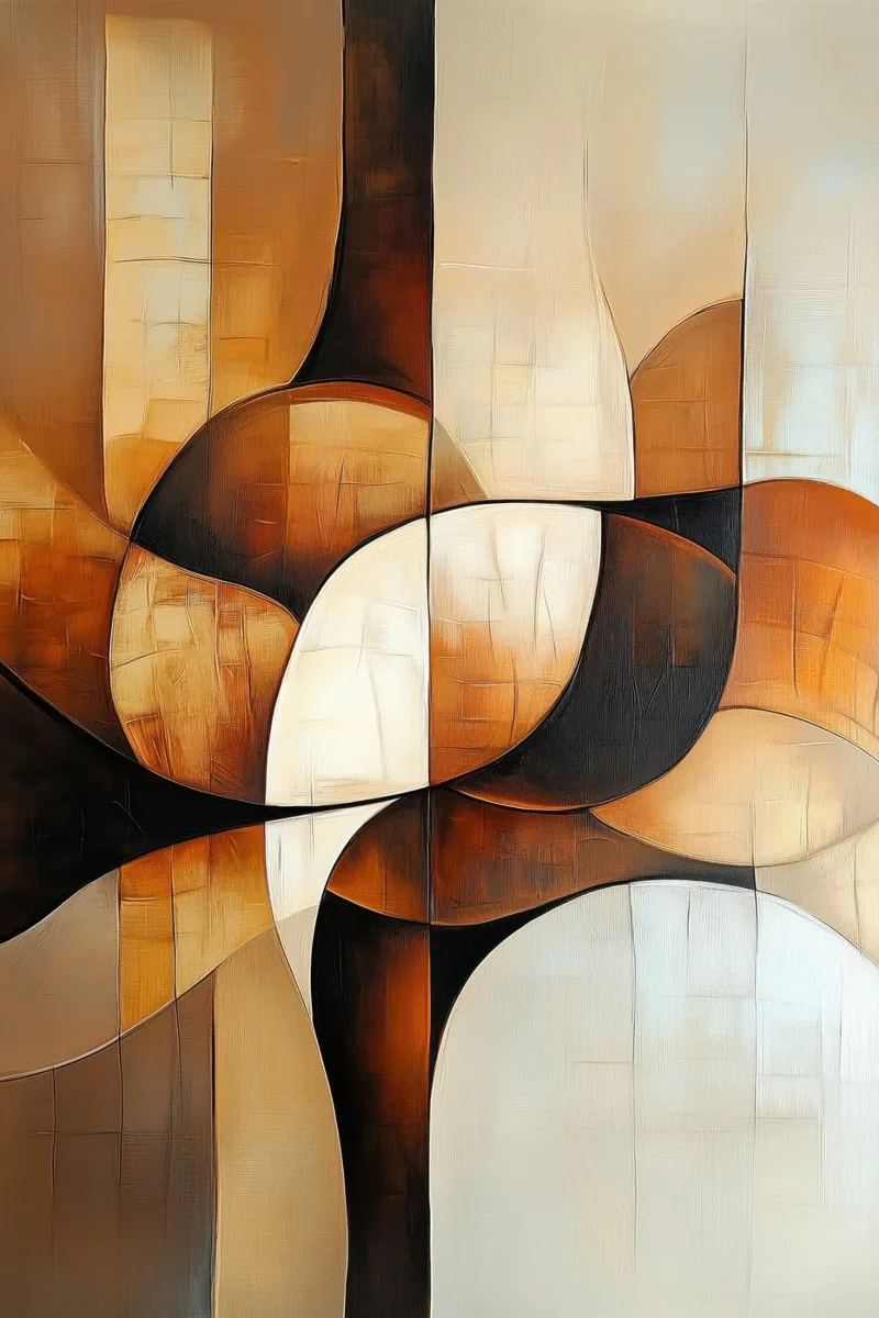 Modern abstract alu-dibond by Imagine
