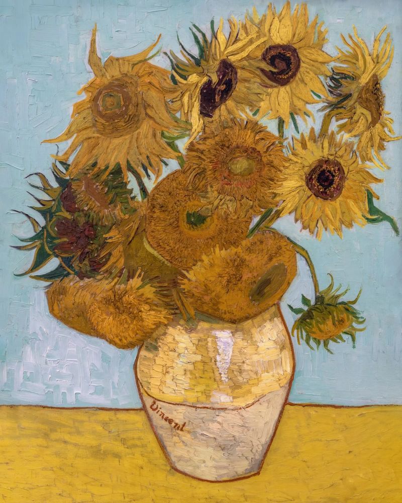 Vincent van Gogh, Gelbe Sonnenblumen poster de Carinaprint