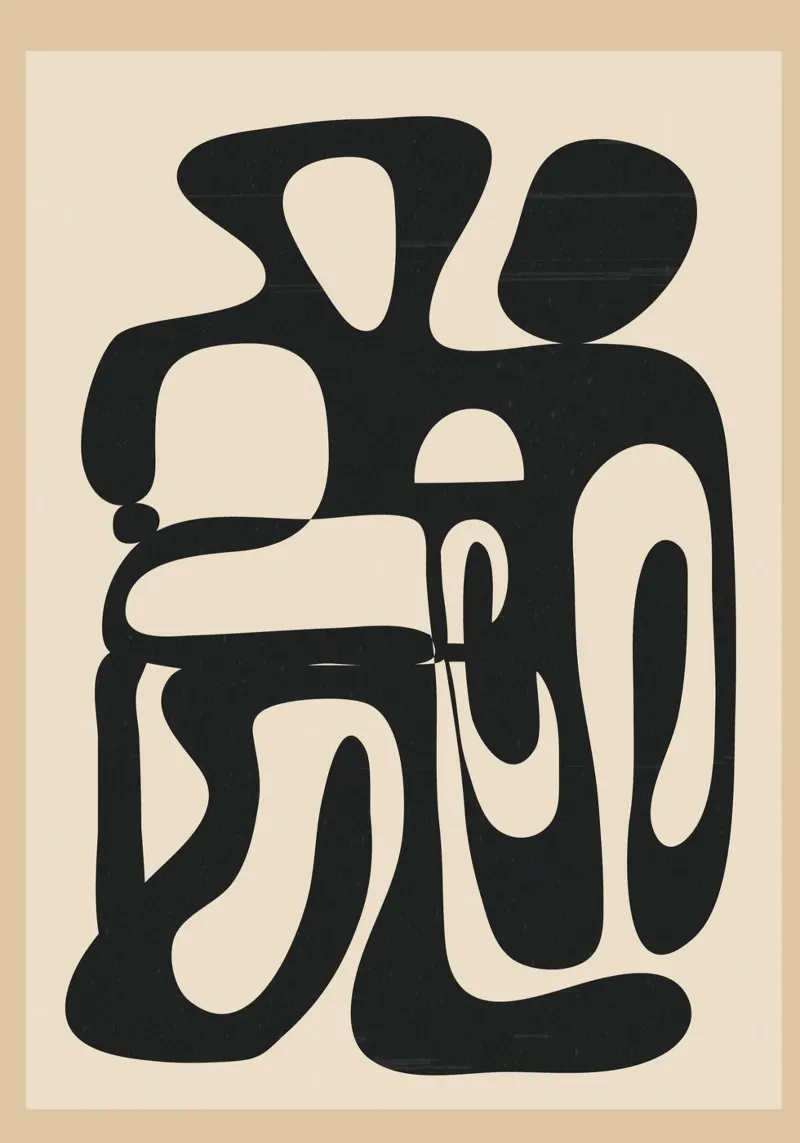 Abstract Minimal Art 1 poster da cityart