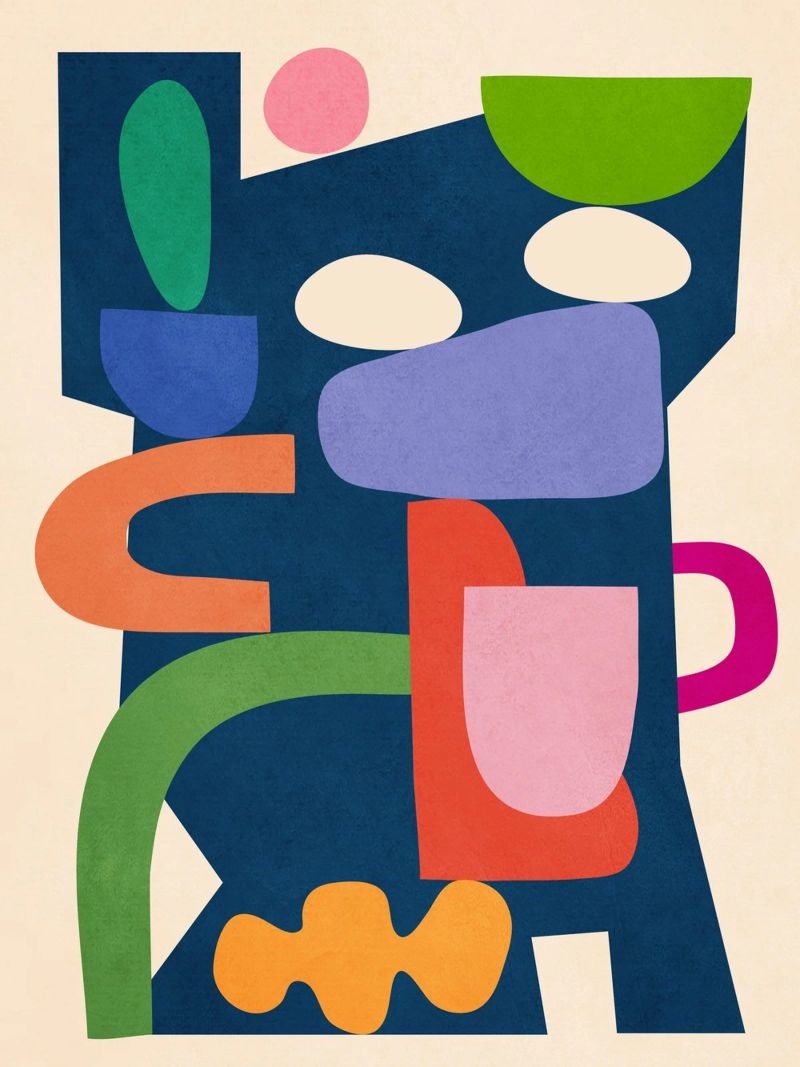 Modern Abstract Art 40 poster da cityart
