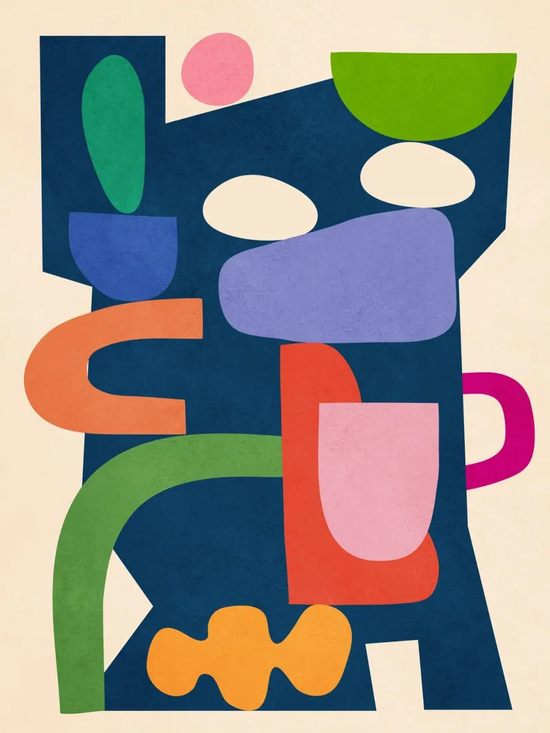 Modern Abstract Art 40 poster da cityart