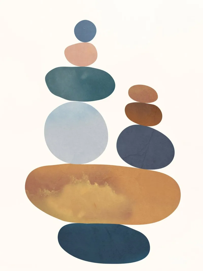 Balancing Stones 4 pellicola backlit da cityart