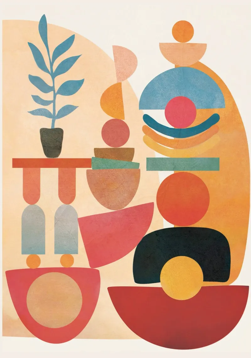 Modern Abstract Art 73 poster da cityart
