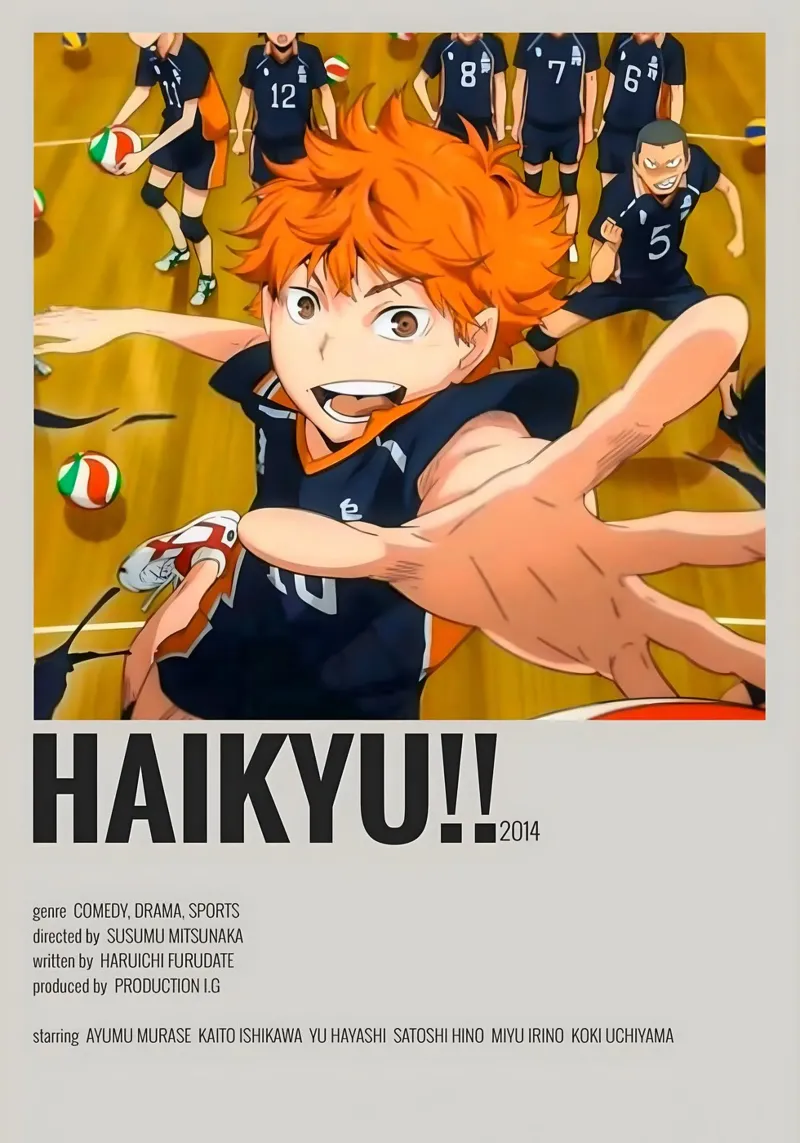 HAIKYU!! 2014 pellicola backlit da Totoya