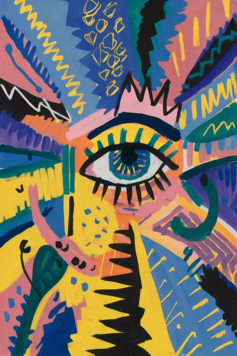 Eye Explosion Vision hahnemühle by Muse Fragments