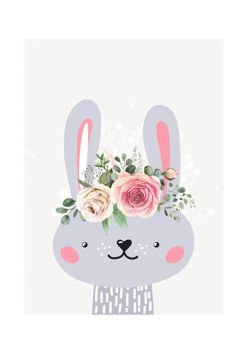 LITTLE RABBIT alluminio dibond da Einfach Uebel