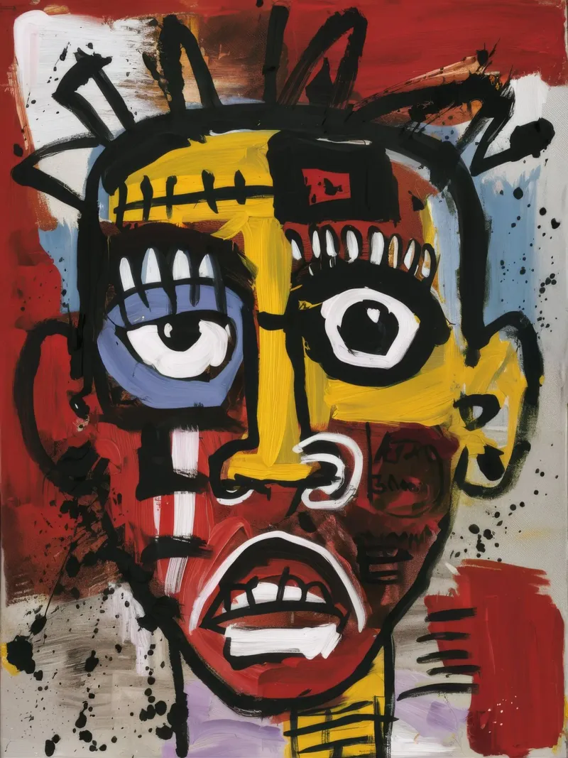 Crowned Abstract Majesty poster by Muse Fragments