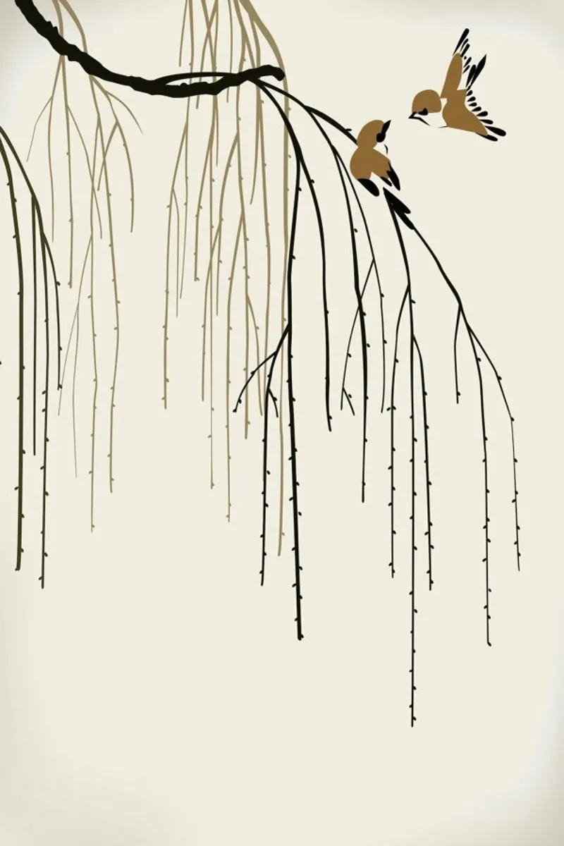 Two Little Birds pellicola backlit da Flora & Fauna