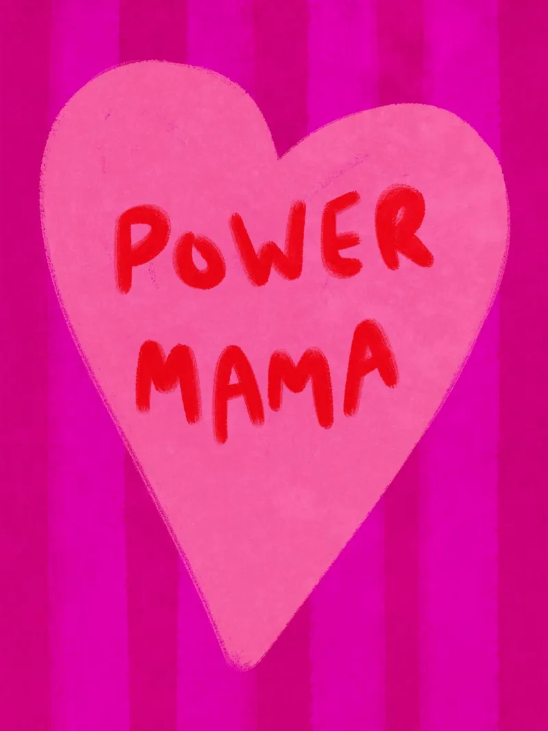 Power Mama poster da Illustration Raissa Oltmanns