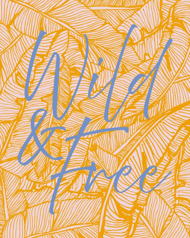 Wild & Free Vivid Version pellicola backlit da designdn
