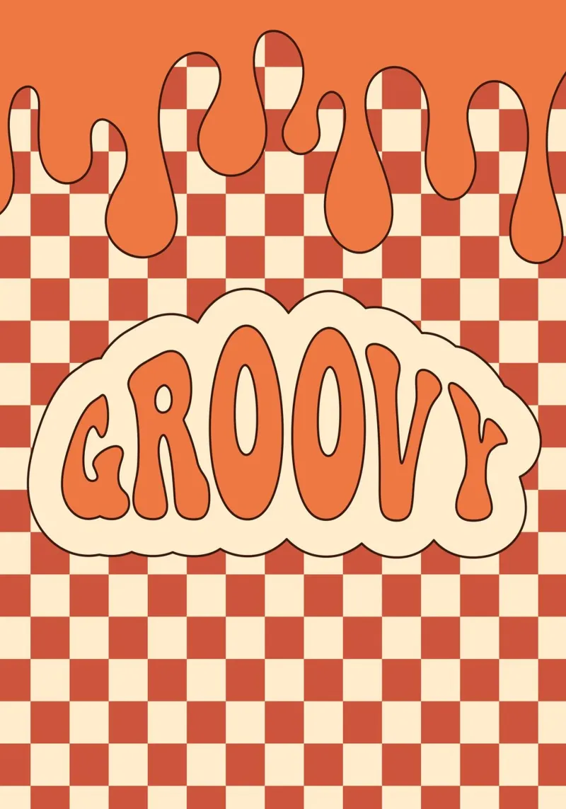 Groovy Aesthetic Art | Retro GROOVY Cloud Print hahnemühle de NorwesClub