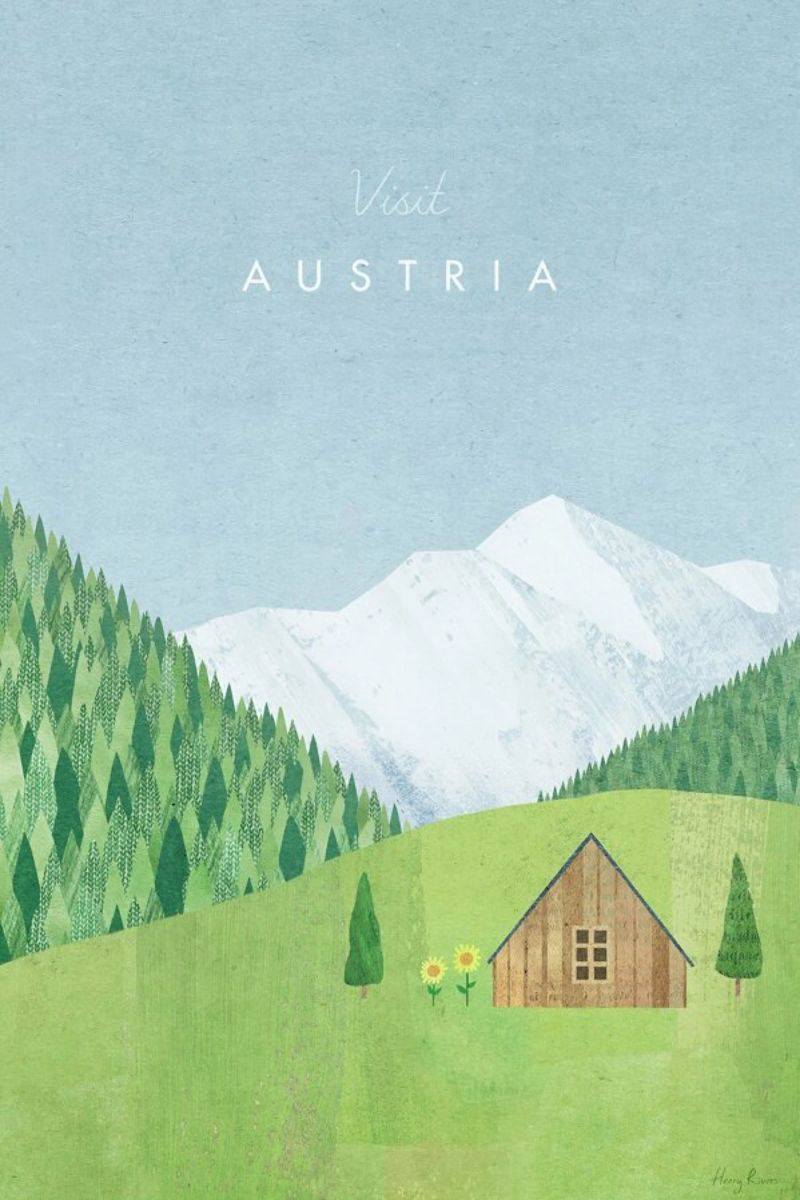 Austria Poster von Henry Rivers
