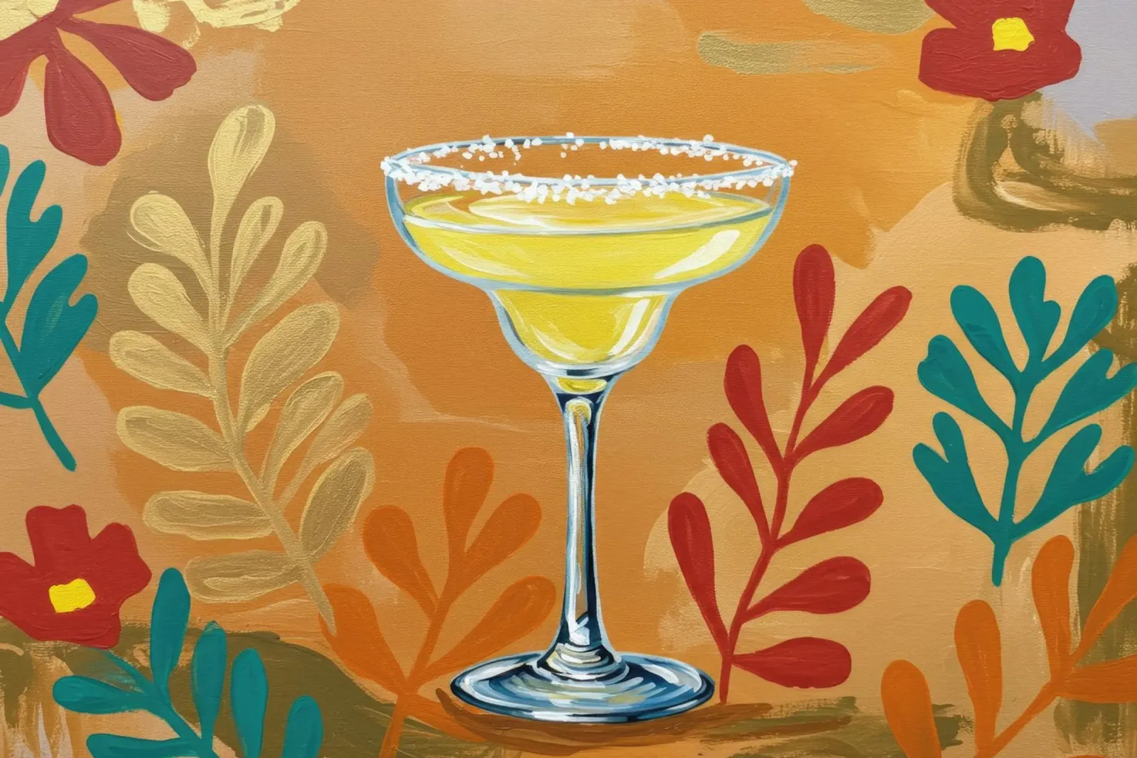 Sunset Margarita Fields plexiglass da Art Center