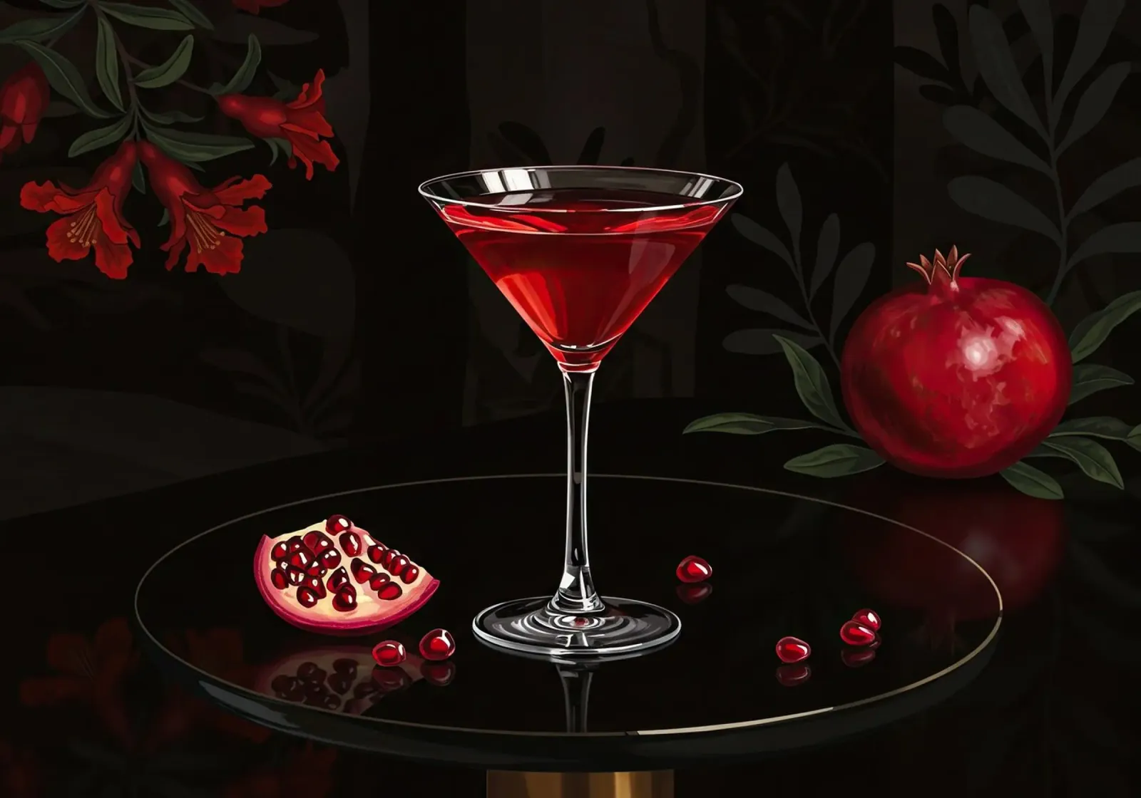 Pomegranate Cosmopolitan poster da Art Center