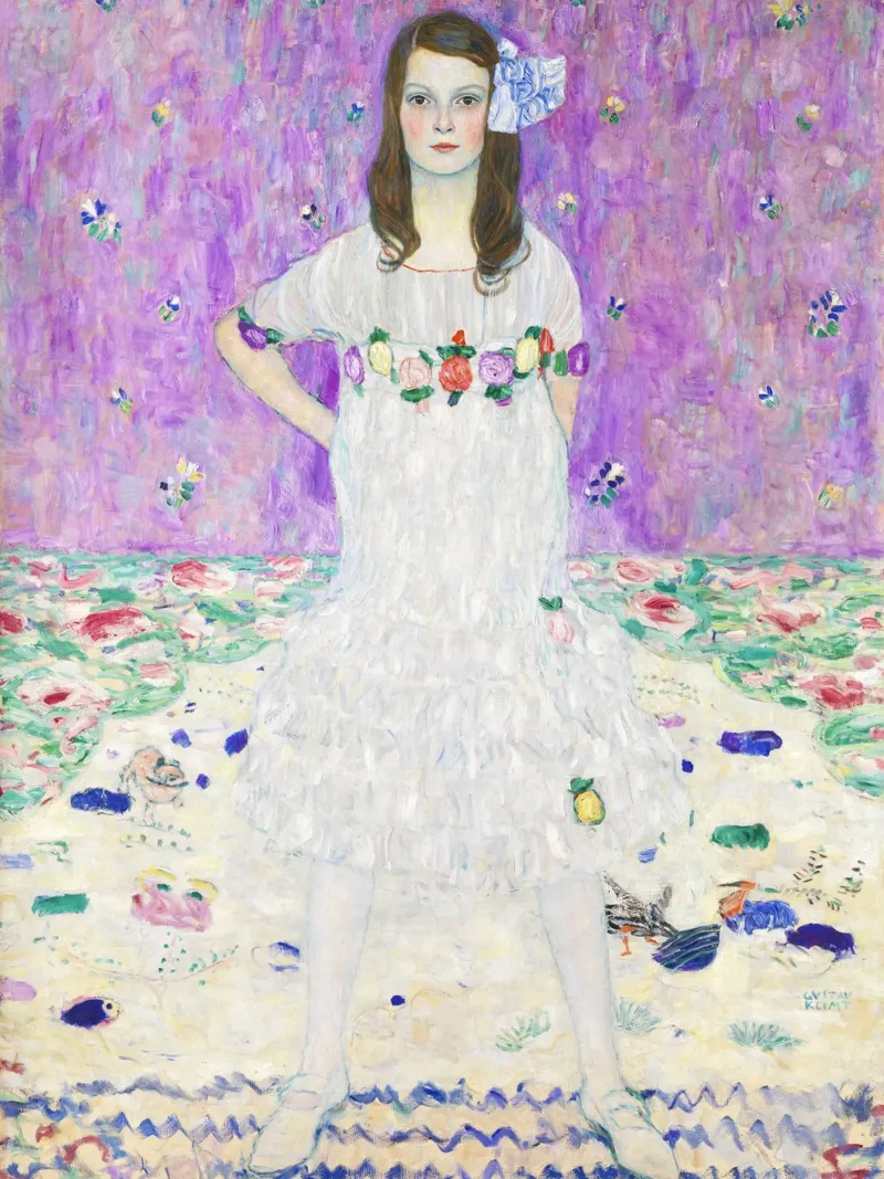 Mäda Primavesi di Gustav Klimt 1912 poster da Gustav Klimt ART Prints