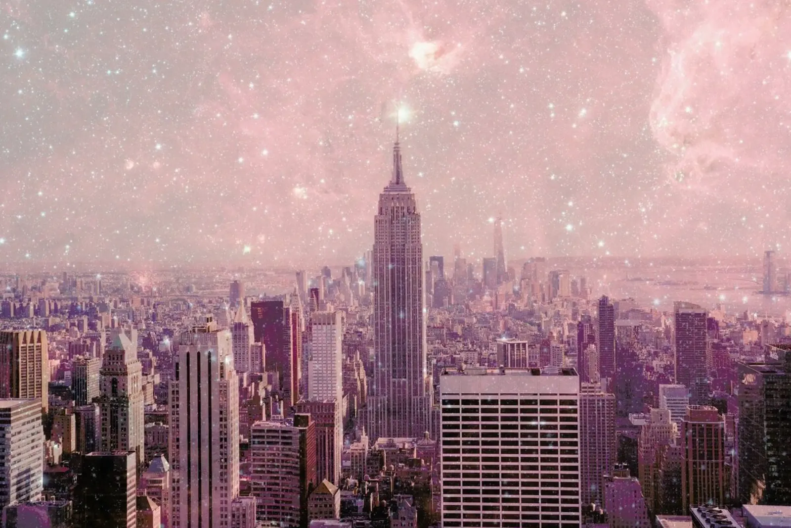 Stardust Covering NYC pellicola backlit da Bianca Green