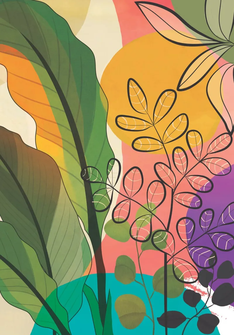 Peaceful Garden Feelings 4 tela da cityart
