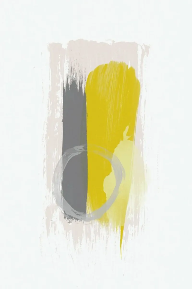 Grey and Yellow pellicola backlit da Pure