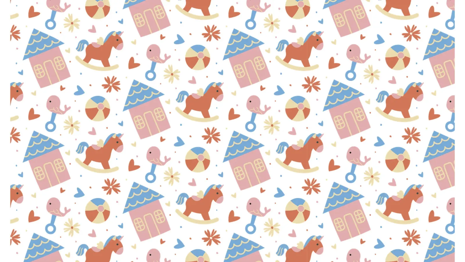 Baby children's pattern hahnemühle by 🐹 BABY ART PRINTS