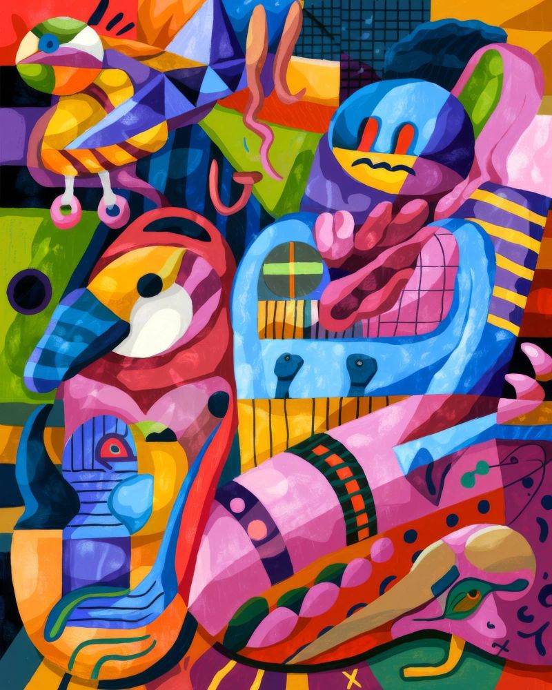 Un vibrante regno fantastico poster da Monarco Virtuoso