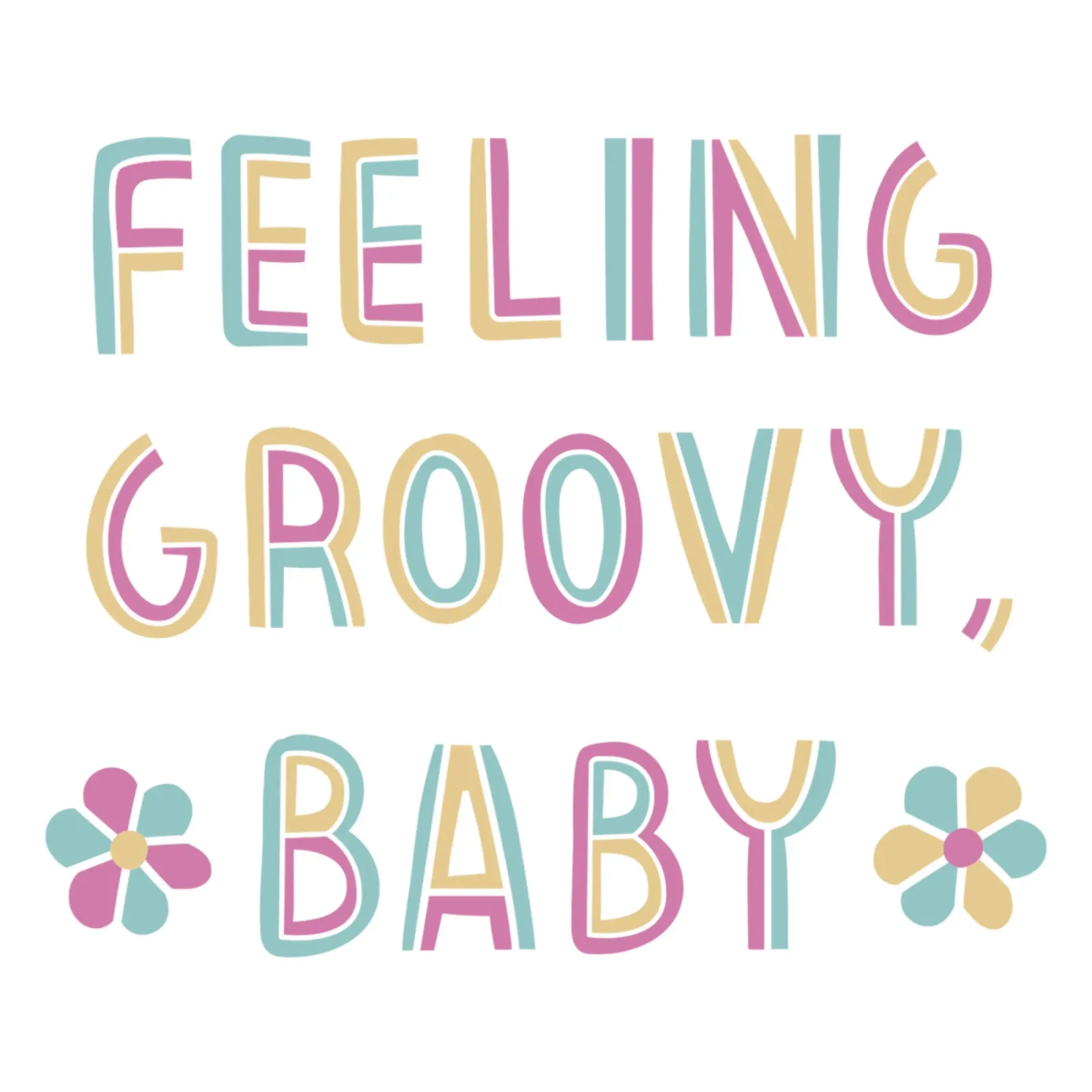 Meravigliosa sensazione del bambino poster da 🐹 BABY ART PRINTS