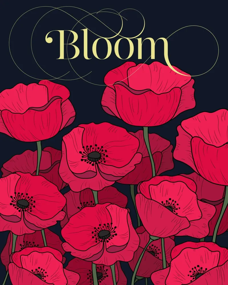 Bloom Fluo Version pellicola backlit da designdn