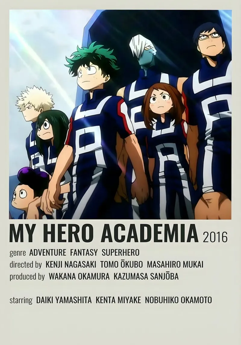 MY HERO ACADEMIA 2016 carta hahnemühle da Totoya