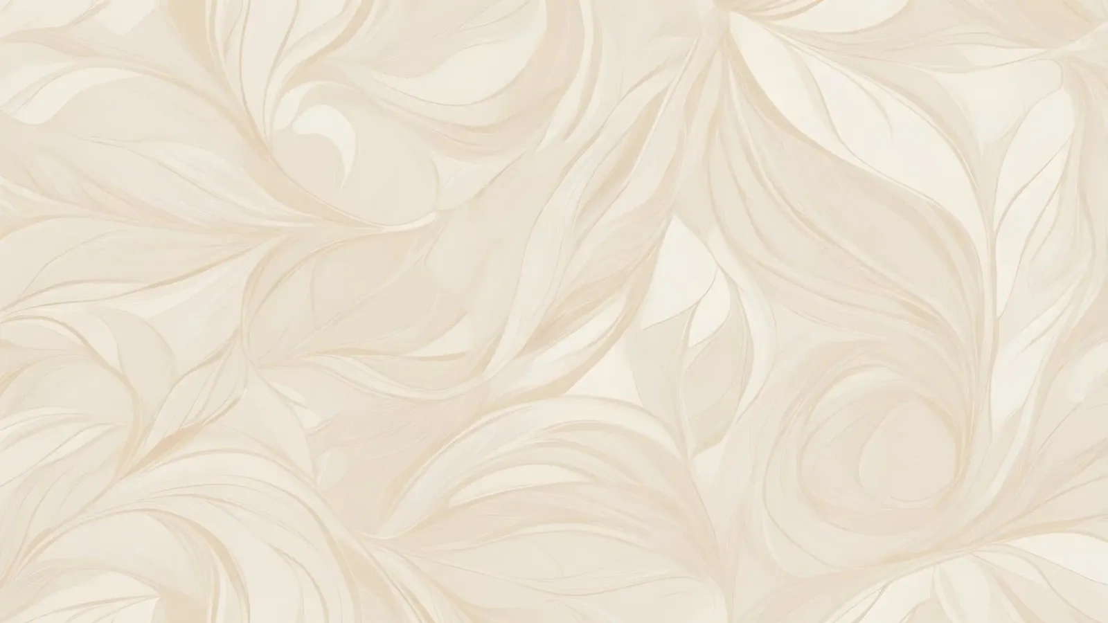 Abstract lichtbeige behangontwerp canvas van DesignDoodle