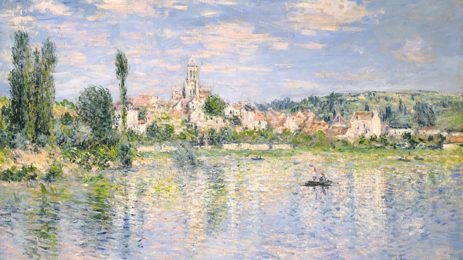 Vétheuil im Sommer (1880) von Claude Monet, Poster von Monet Art Prints