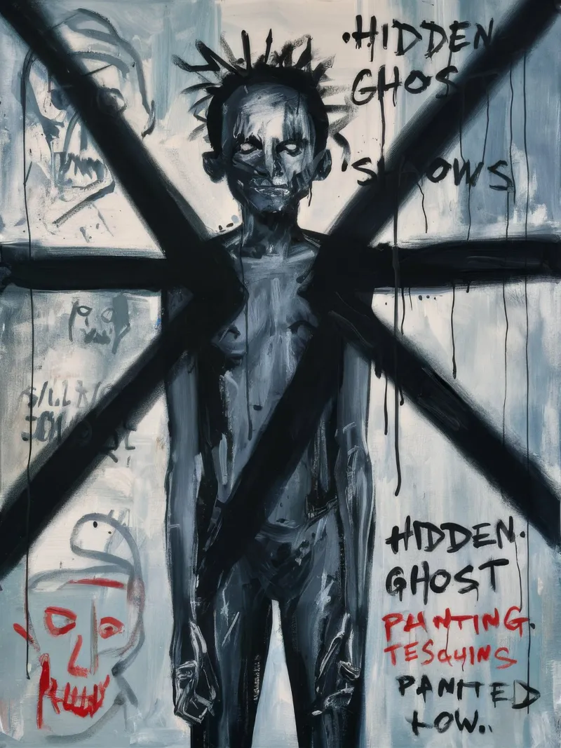 Geist Verborgene Echos Poster von Muse Fragments