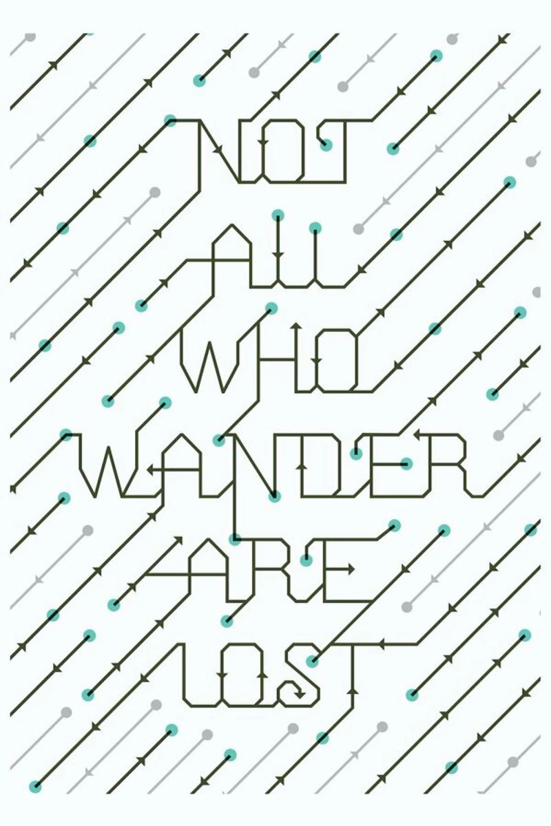 Not All Who Wander poster de 55Hi's