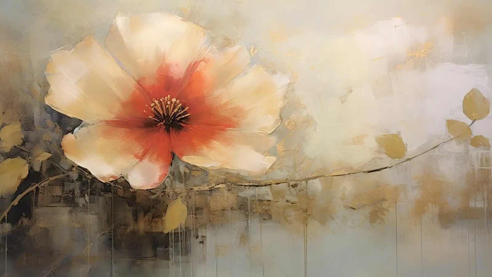 Un singolo fiore carta hahnemühle da Imagine