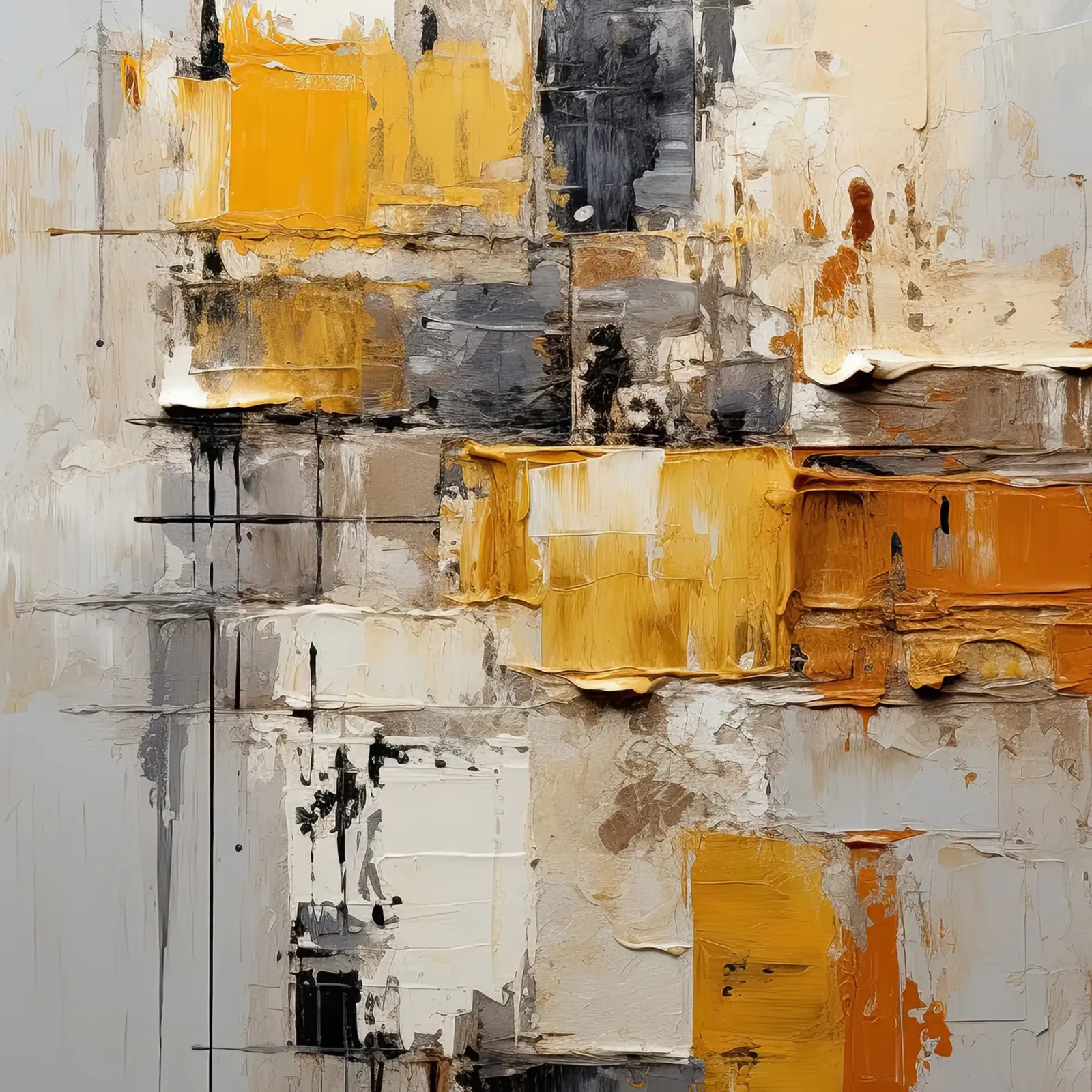 Tratti di pittura astratta carta hahnemühle da Imagine