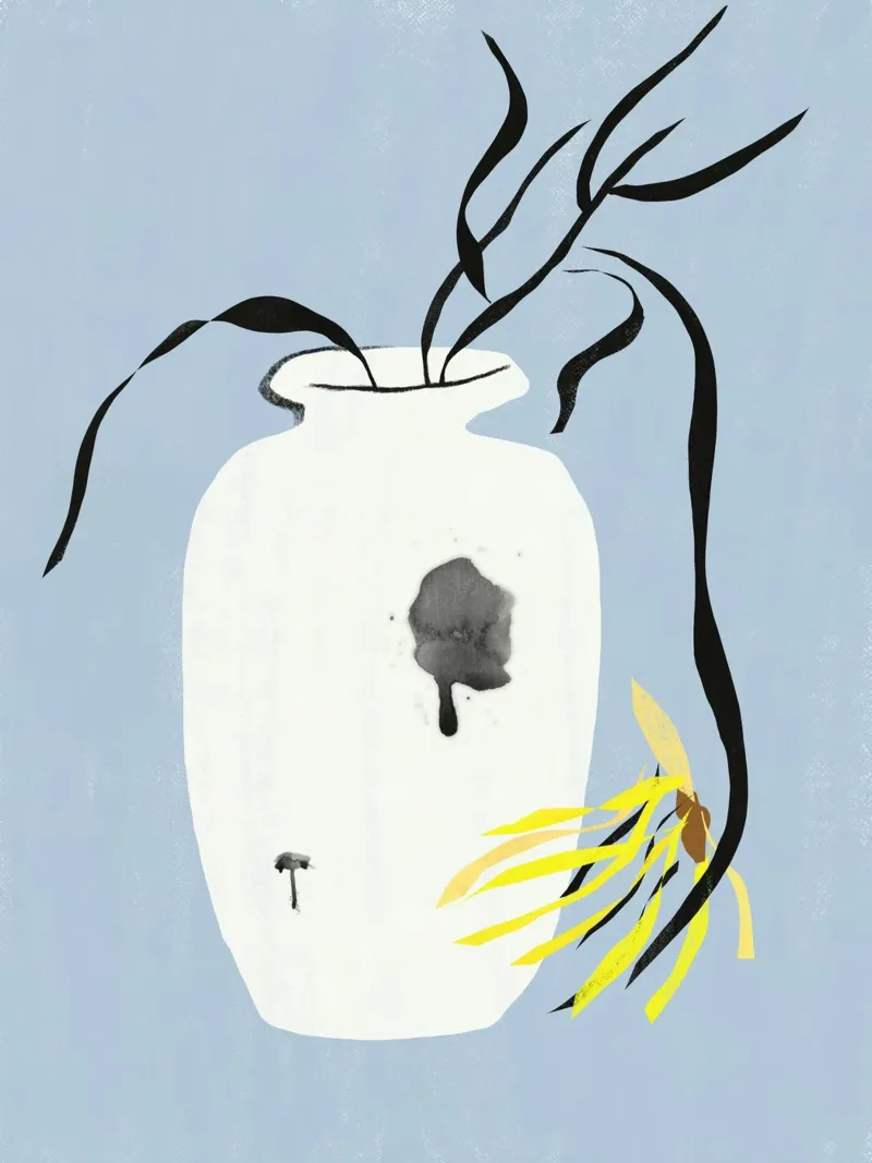 Appassimento giallo poster da Little Dean