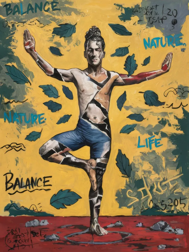 Balance Nature Life alu-dibond by Muse Fragments