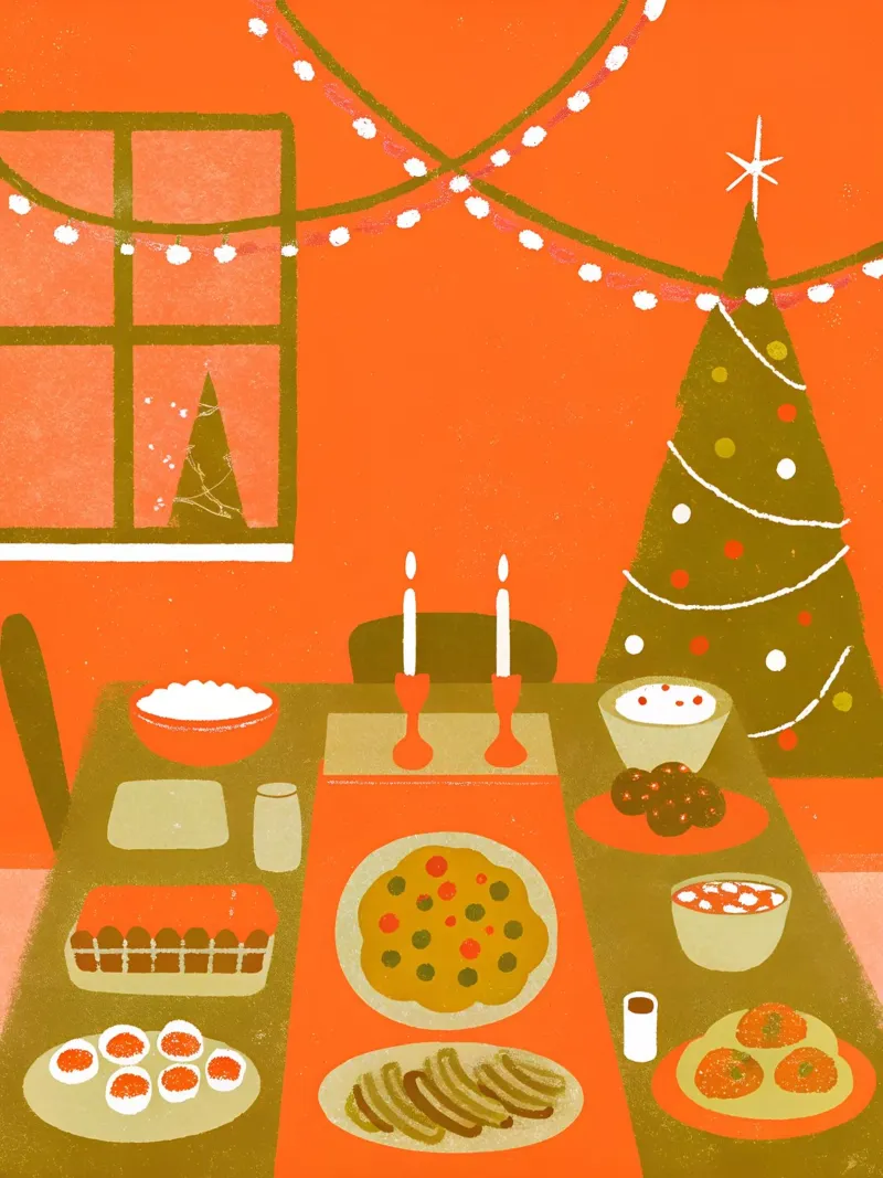 Buon Natale Retro Pop pellicola backlit da THE LATEST SHOP