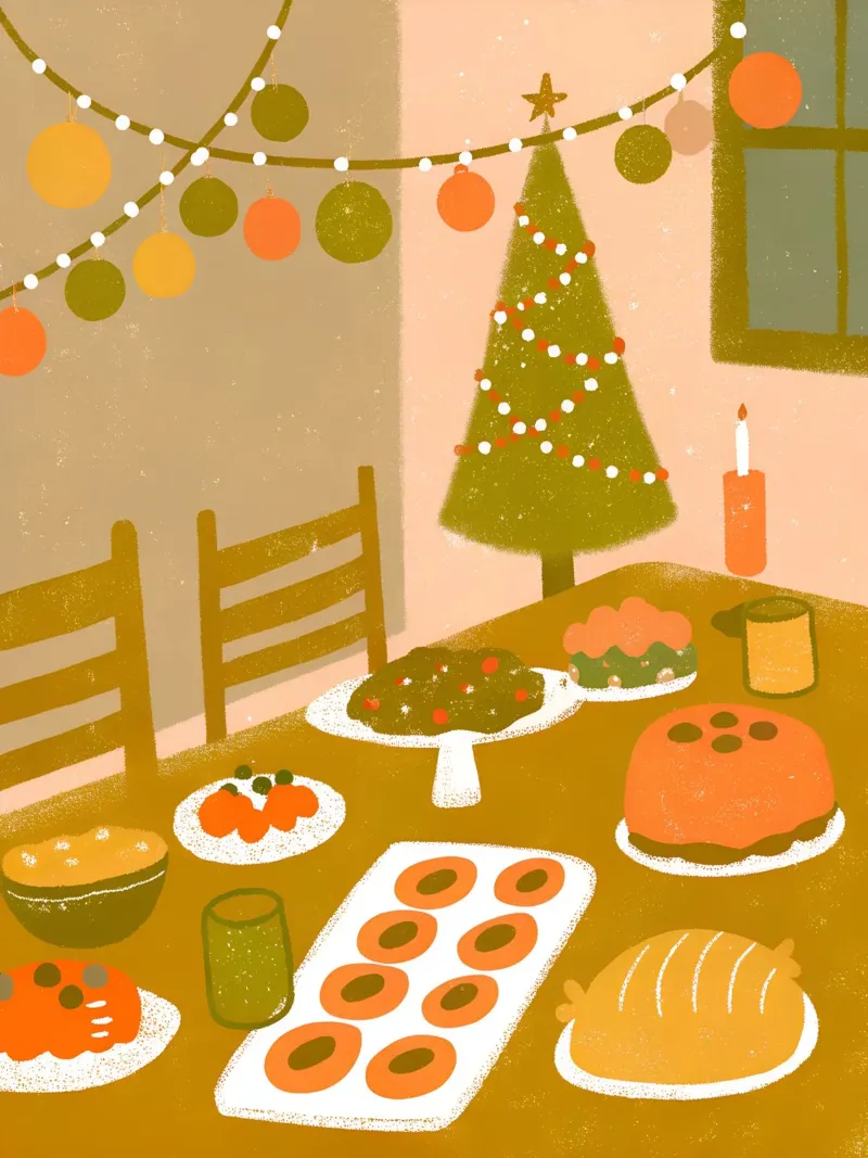 Buon Natale Retro Pop pellicola backlit da THE LATEST SHOP