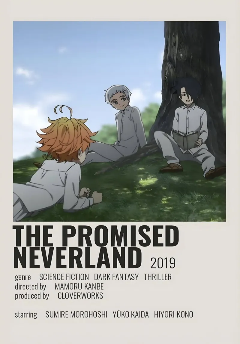 THE PROMISED NEVERLAND 2019 backlit folie van Totoya