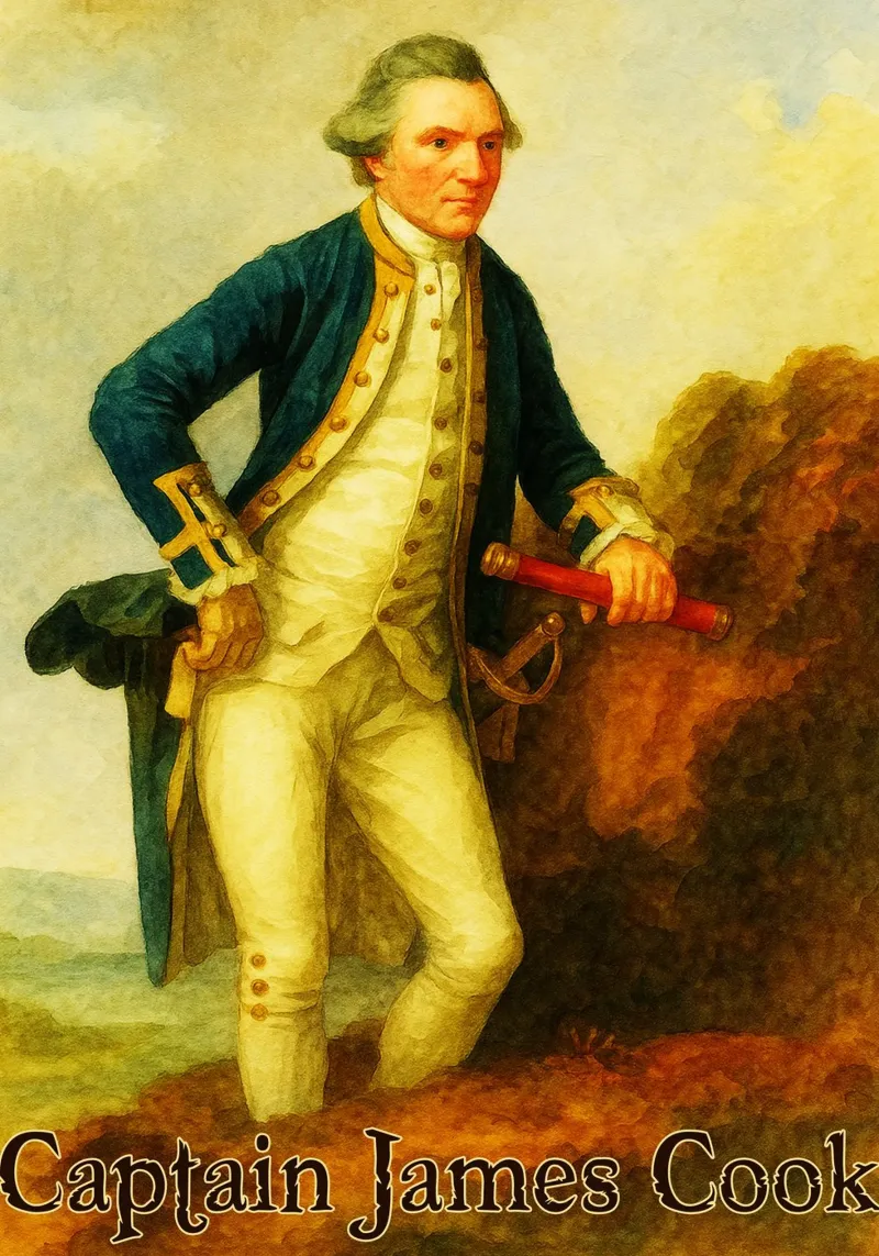 Il Capitano James Cook Riparare l'immaginazione Ridisegnare alluminio dibond da MOKAIYA
