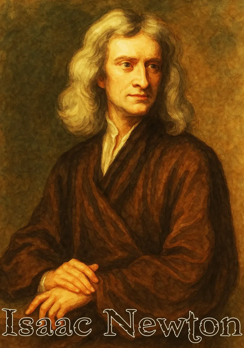 Isaac Newton Repeindre Imagination Redessiner hahnemühle de MOKAIYA