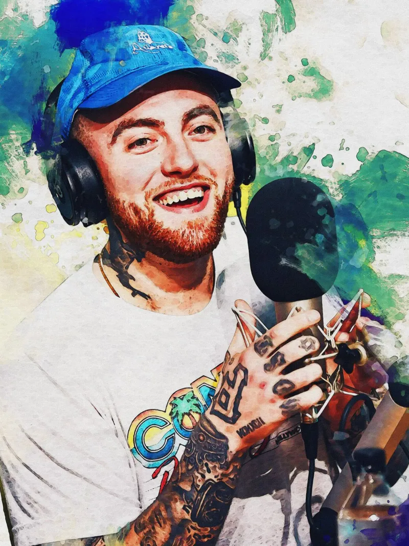 Sbaffo di Mac Miller pellicola backlit da Gunawan Rb