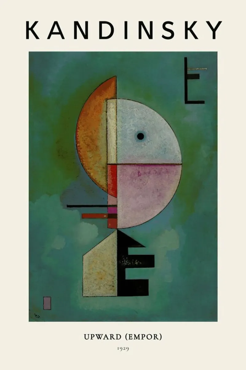 Kandinsky - Upward pellicola backlit da ARTOTHEK