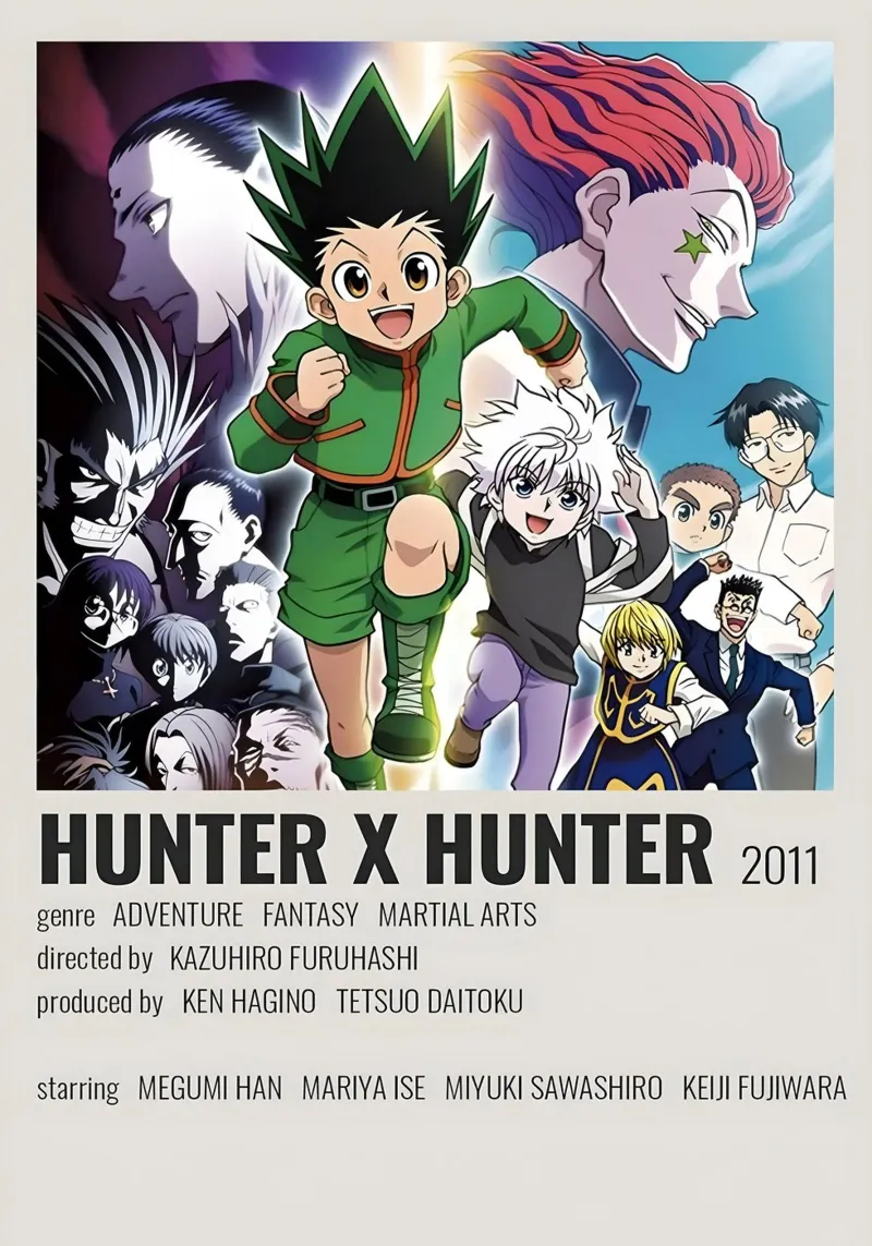 HUNTER X HUNTER 2011 pellicola backlit da Totoya