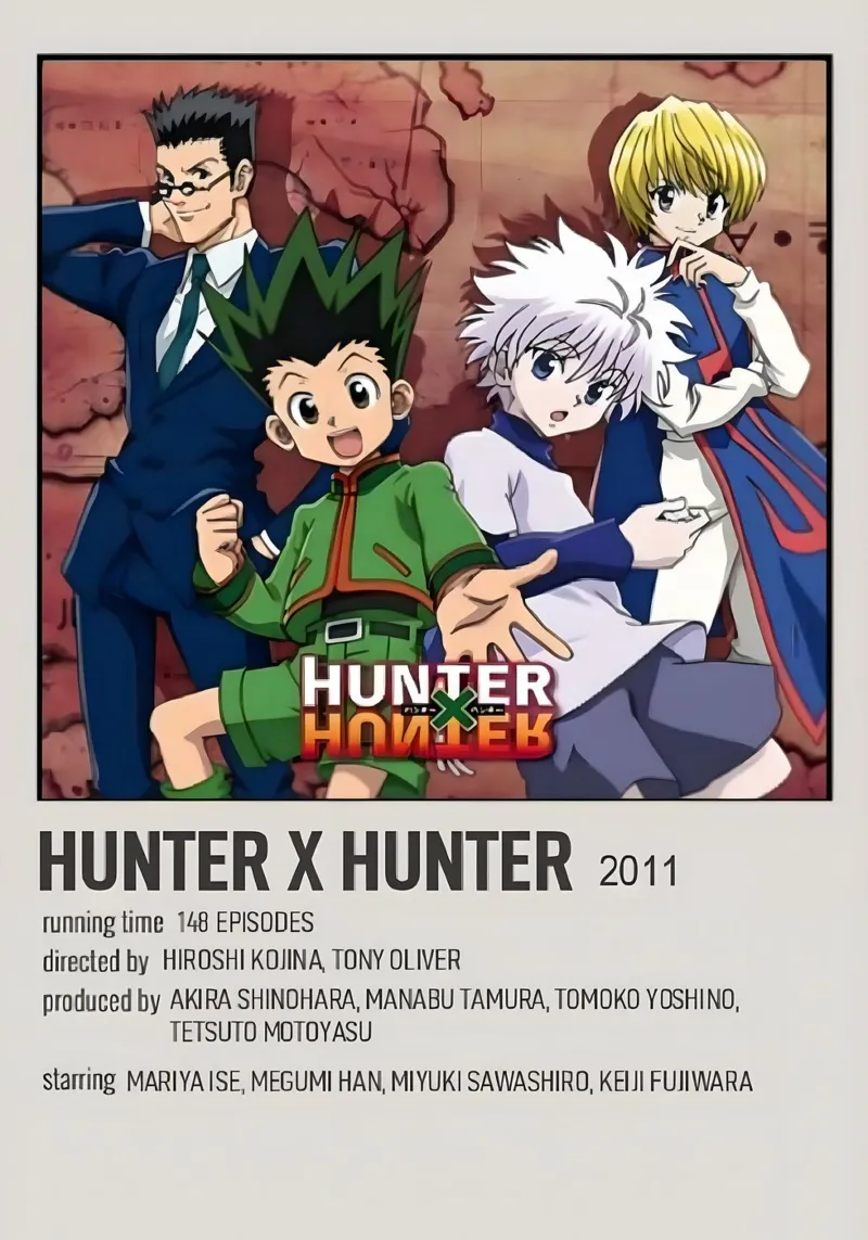 HUNTER X HUNTER 2011 pellicola backlit da Totoya
