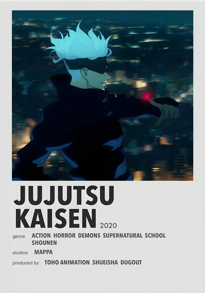 JUJUTSU KAISEN  2020 pellicola backlit da Totoya