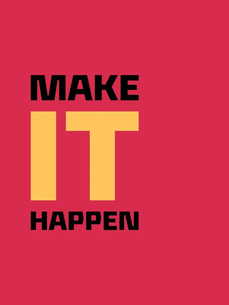 Make It Happen pellicola backlit da Dreamer10