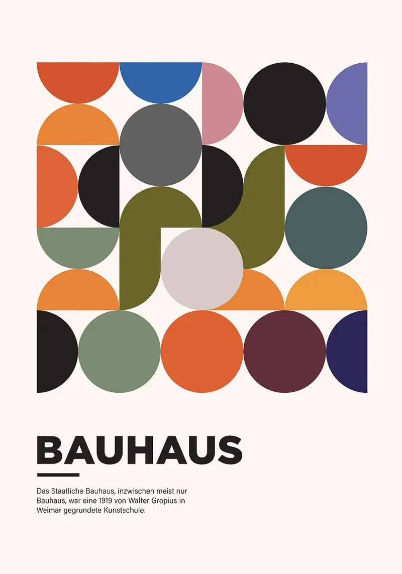 COMP CIRCOLARE BAUHAUS pellicola backlit da Charles A Boudreau