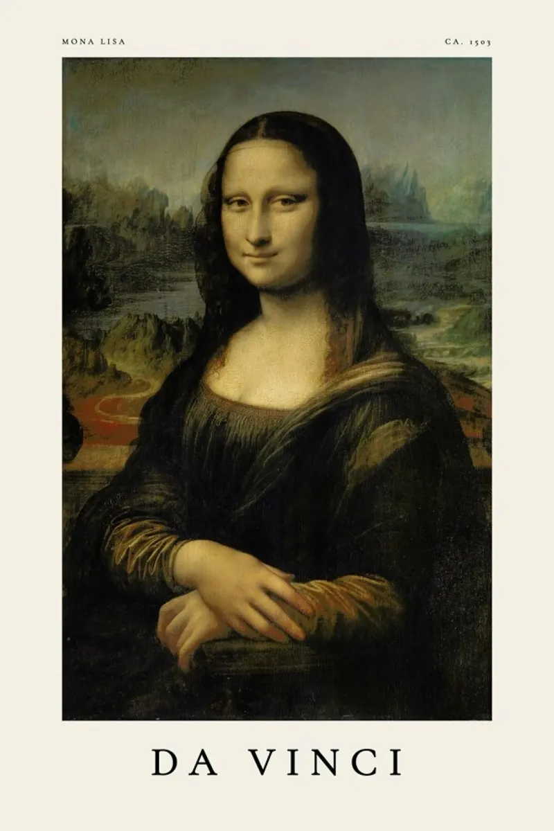 da Vinci - Mona Lisa pellicola backlit da ARTOTHEK