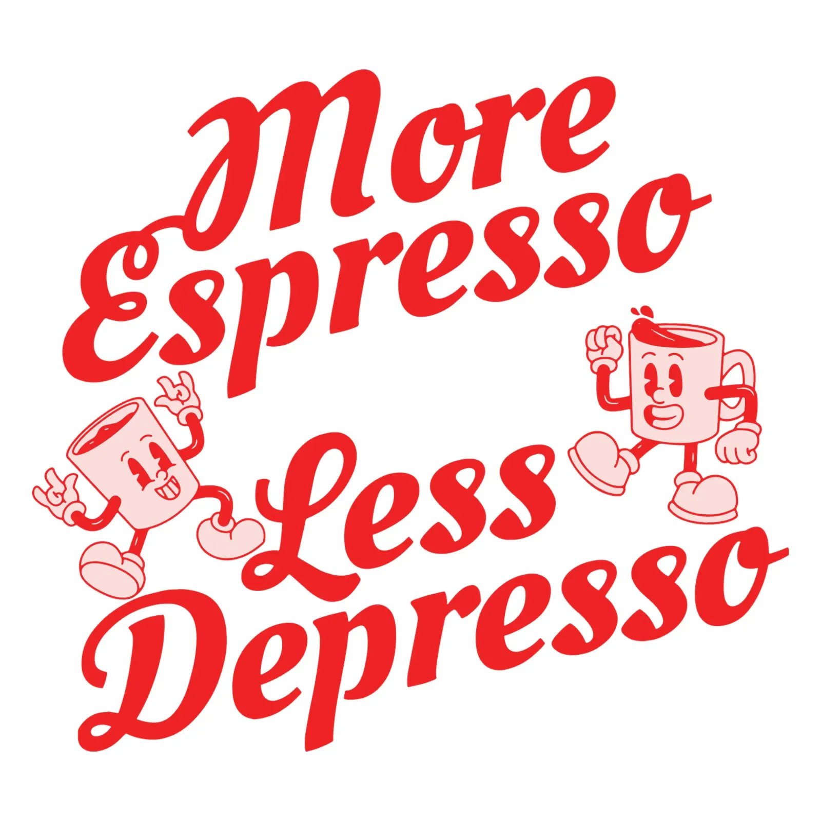 More espresso Less depresso pellicola backlit da Gunawan Rb